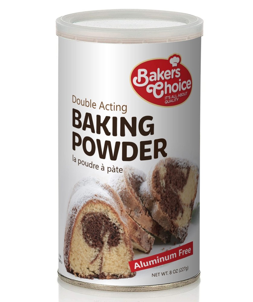 Aluminum-Free Double Acting Baking Powder 8 oz Premium Grade for Baking-image
