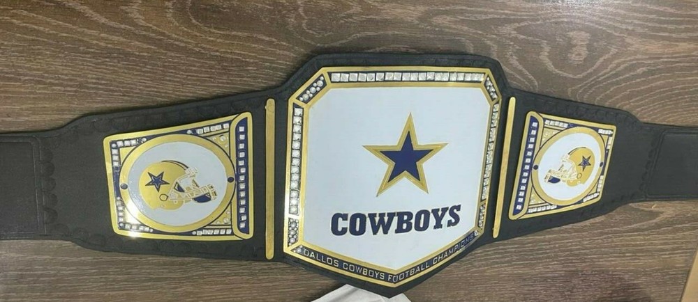 Dallas Cowboys championship belt