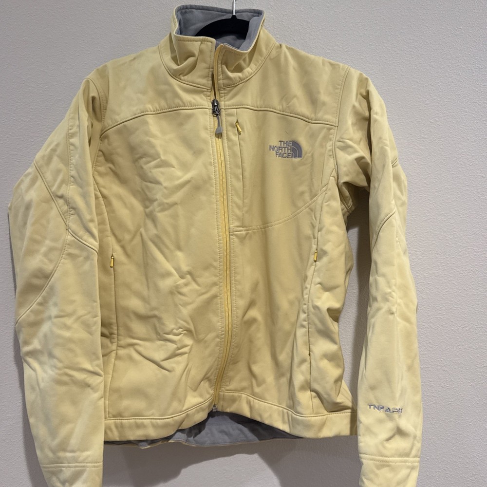 The North Face AMVX Yellow Windproof Apex Bionic Jacket Women's M