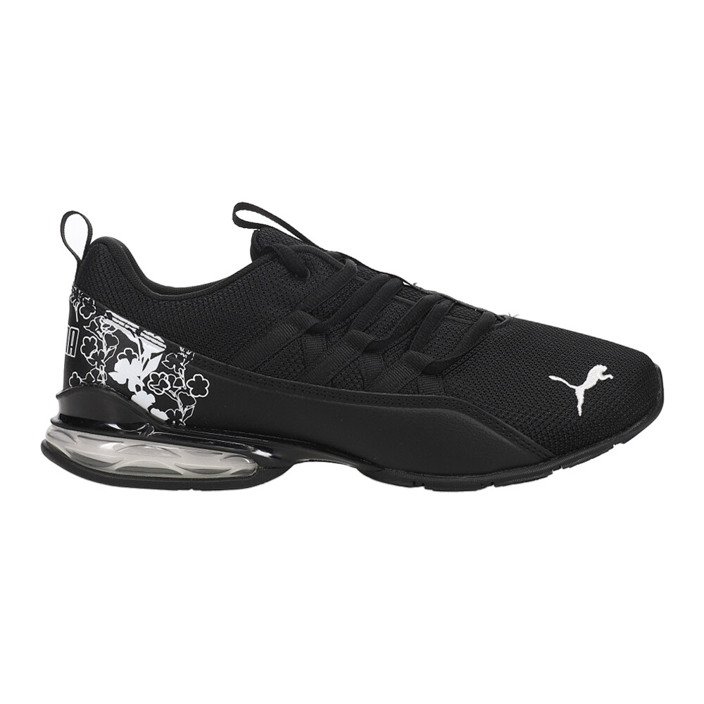 Puma Riaze Prowl Floral Womens Black Lace-Up Sneakers 31127301