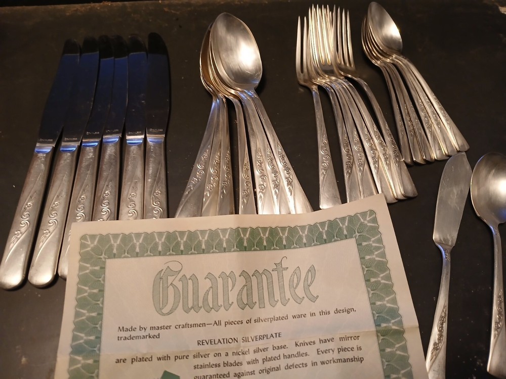 silverware set vintage