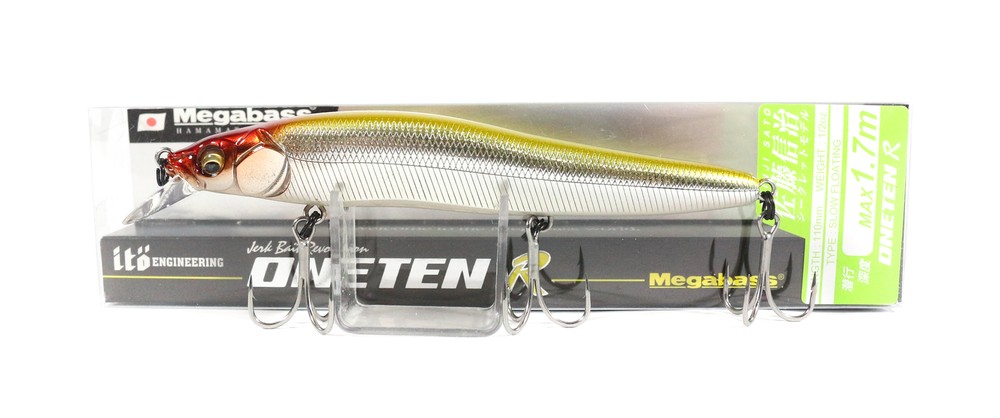 Megabass Vision 110 Oneten R Floating Lure M Western Crown (2650)
