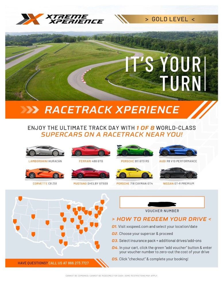 Xtreme Xperience Gift Voucher for Thrilling Driving Adventures-image