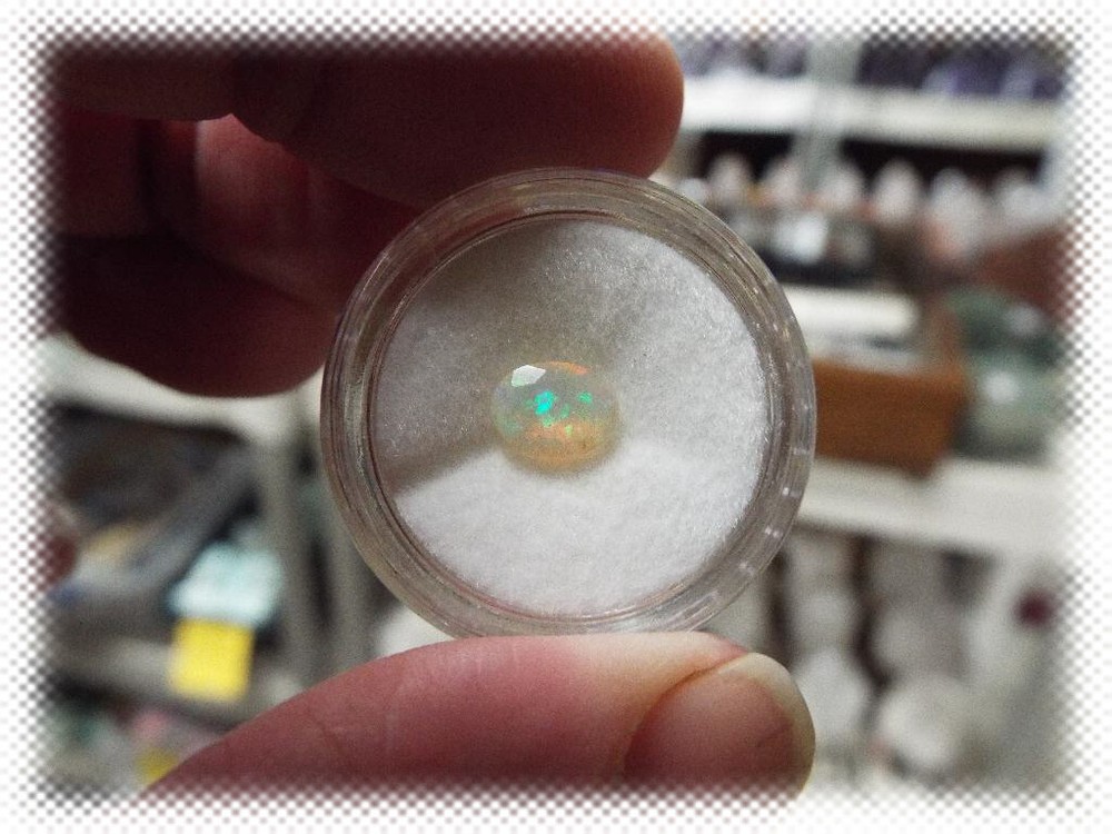 You Get 1 Welo Fire Opal Crystal Oval Shape Gemstone picked from 40 in stock