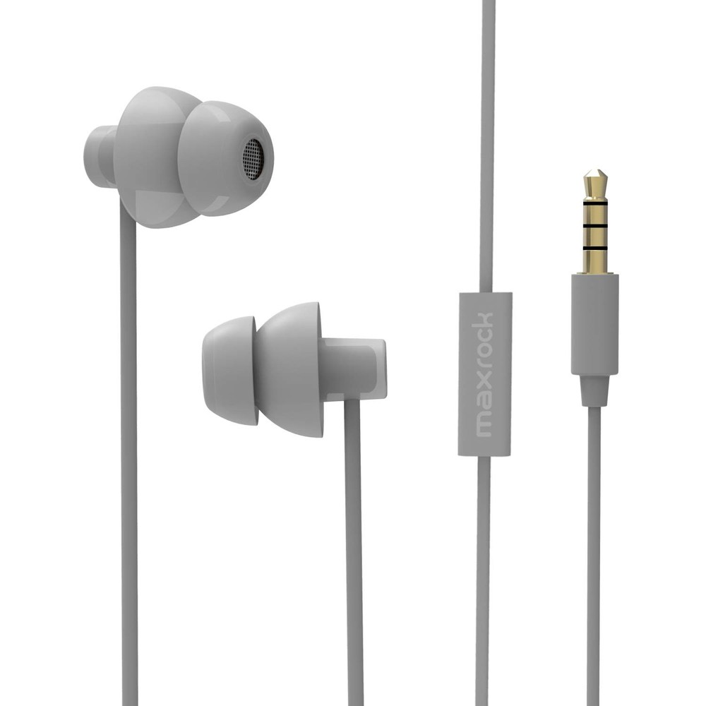 Sleeping Headphones, in-Ear Soundproof Earplug Soft Earbuds with Mic Noise Ca...