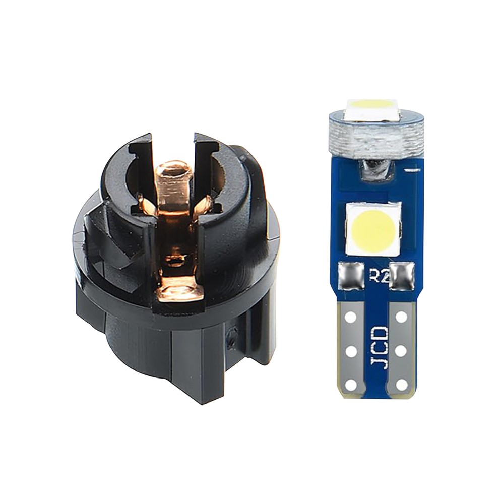 20pcs T5 LED 3030 SMD Light Bulbs for Dashboard Instrument Wedge