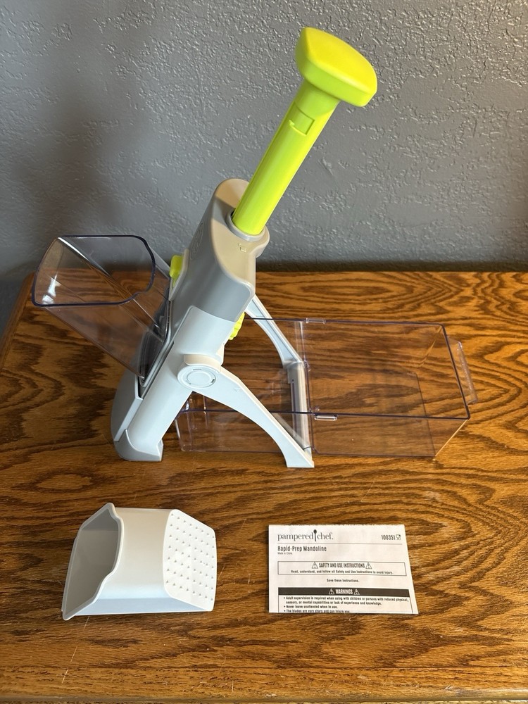 Pampered Chef Rapid-Prep Mandoline Slicer *Read*