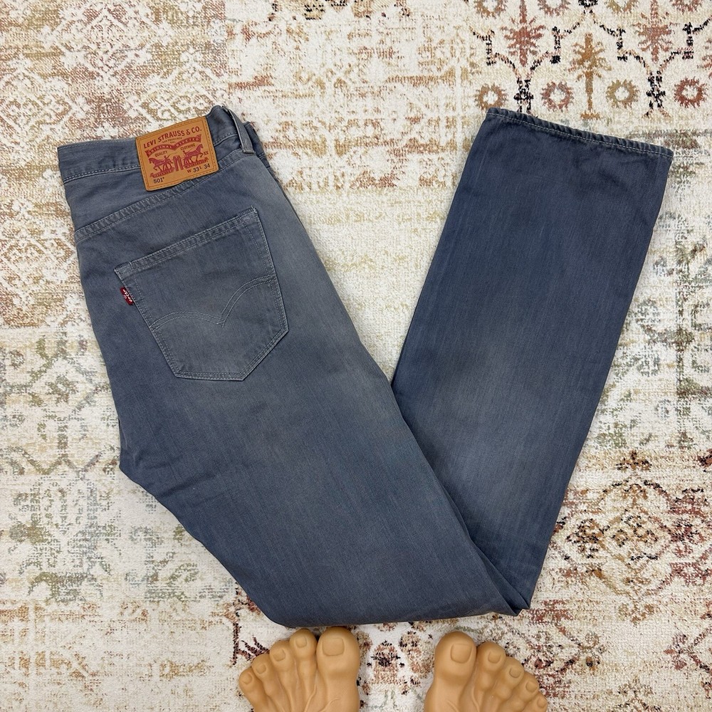 Vintage Levi’s 501 Jeans W33xL34 Size Classic Y2K 00s style USA Old Money Used