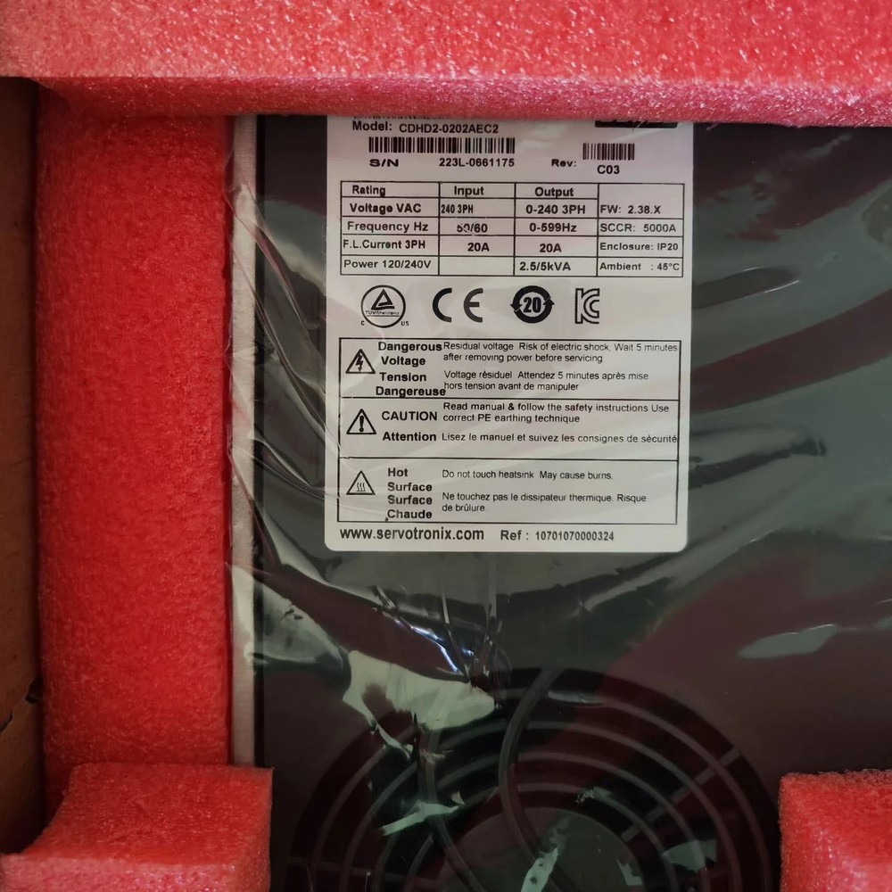 1pcs New Servotronix Cdhd-0202aec2 Servo Drive Fast Delivery/ With Warranty