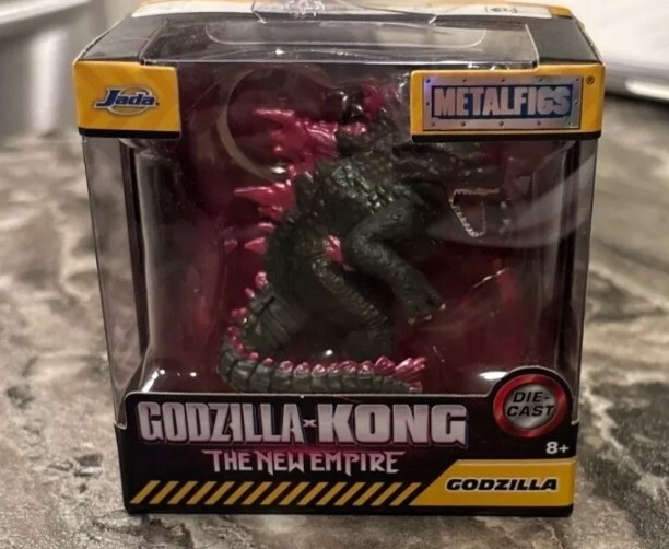 Godzilla X Kong The New Empire Jada Metalfigs Keychain GODZILLA NEW 2024