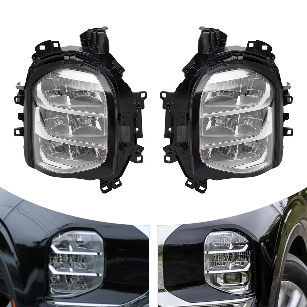 LED Front Headlights Headlamps Left & Right Side For 2022 Mitsubishi Outlander
