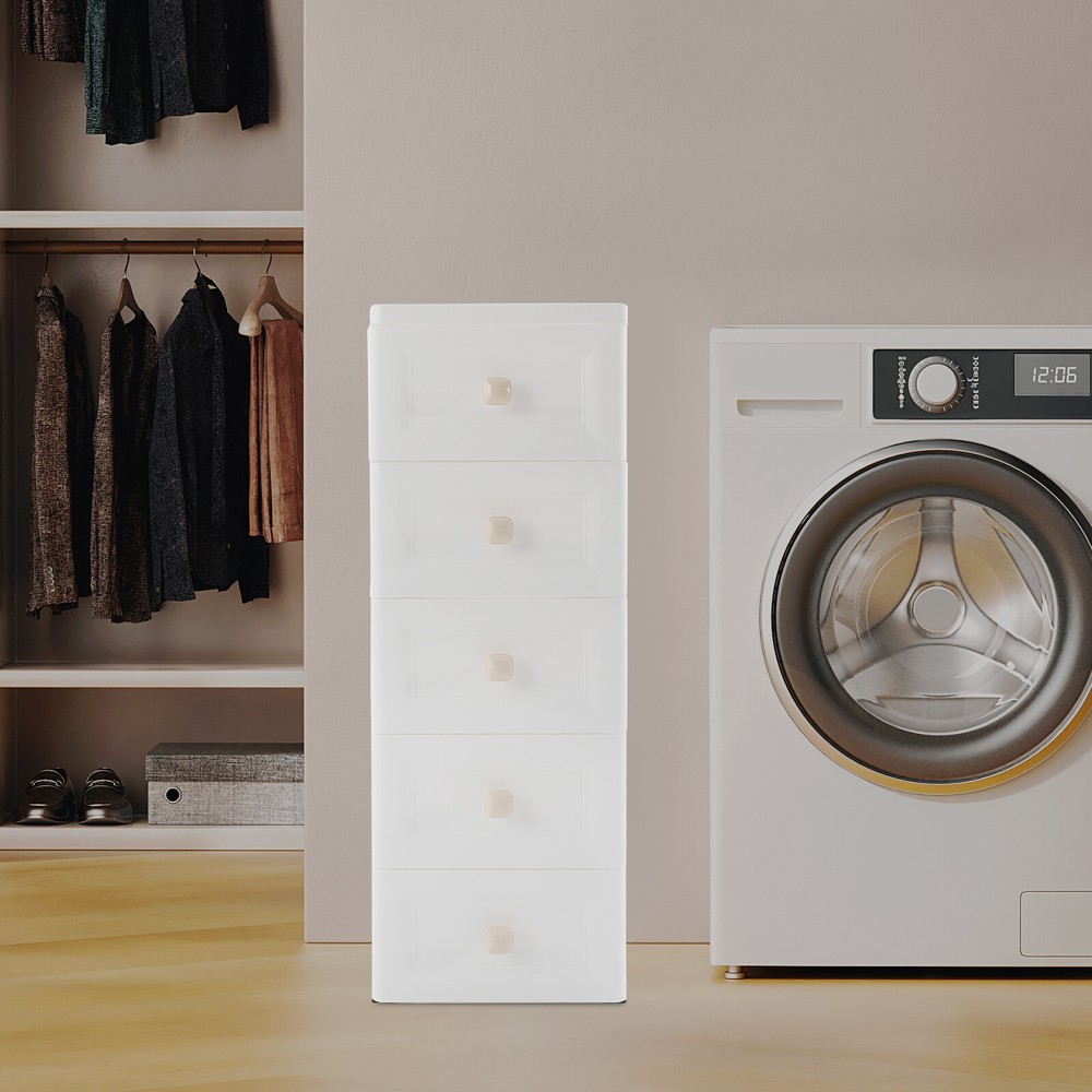 Rolling Storage Drawer Cart Bathroom Storage Cabinet Drawer Storage Organizer US