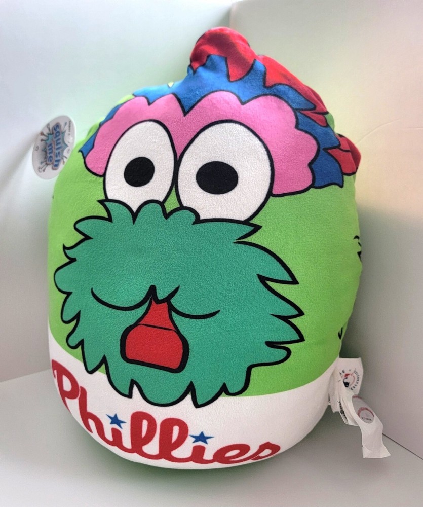 MLB Philadelphia Phillies Phanatic KidsPlush Pillow - Squishmallow-like Toy /16”