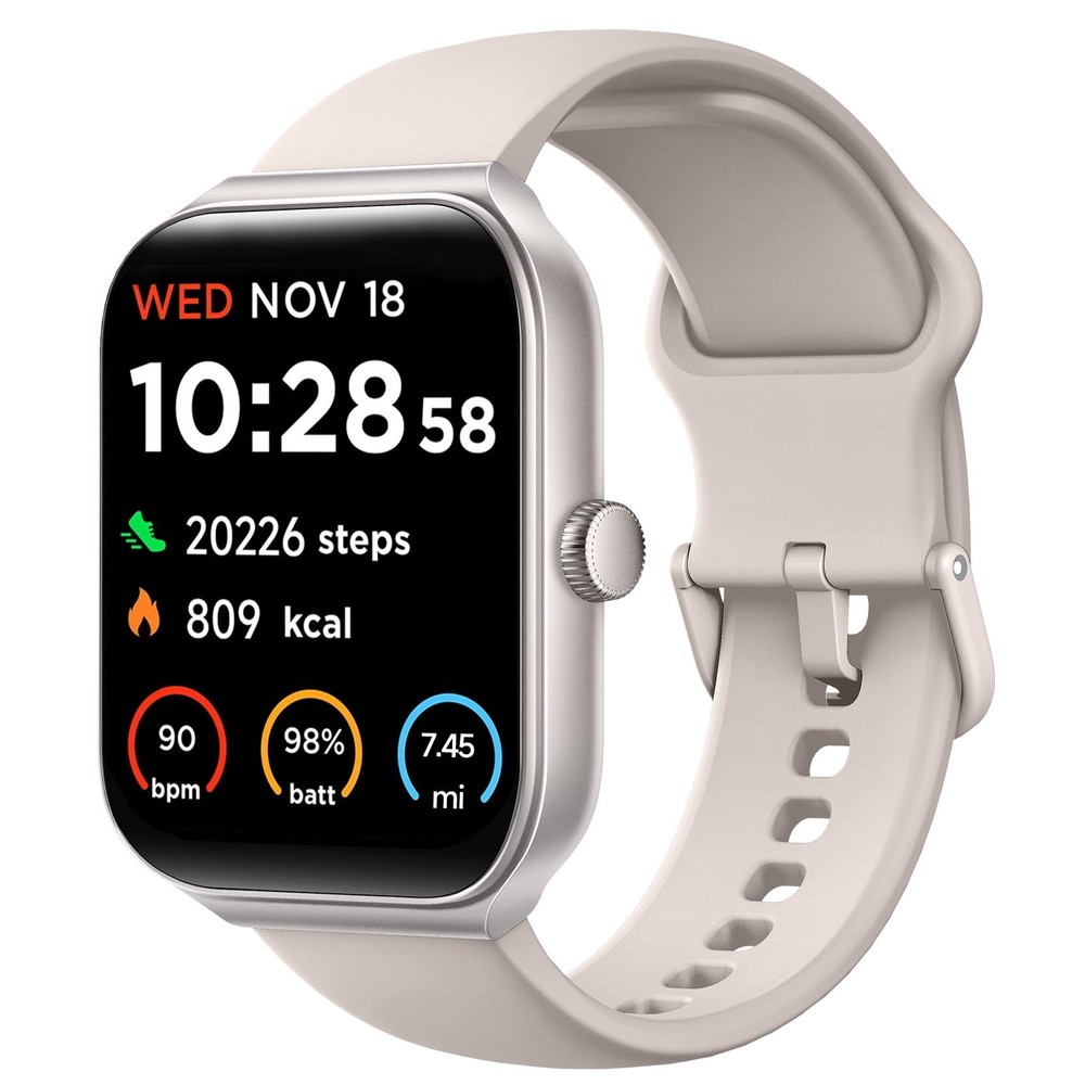 Smart Watch for Men Women Alexa Built-in, 1.95