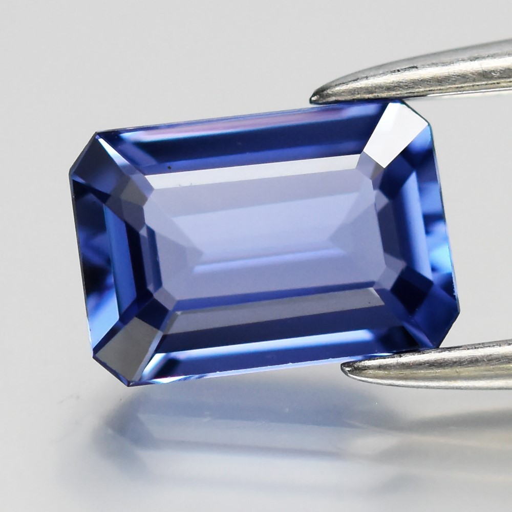 💎 0.63ct 6x4mm IF Octagon Natural Blue Sapphire - Heated, Ceylon Gemstone