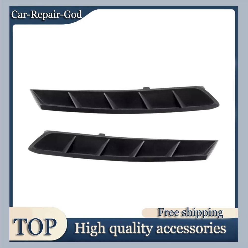 Pair of Left & Right Rear Bumper Extension Molding Trims for 2018-2021 Toyota Camry