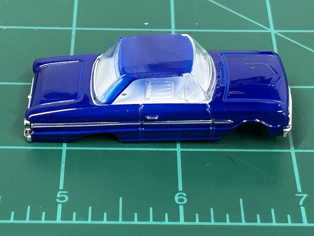 Rare New DASH  FORD FALCON H/T Body in  Blue/Blue   for  Aurora  AFX  T-JET