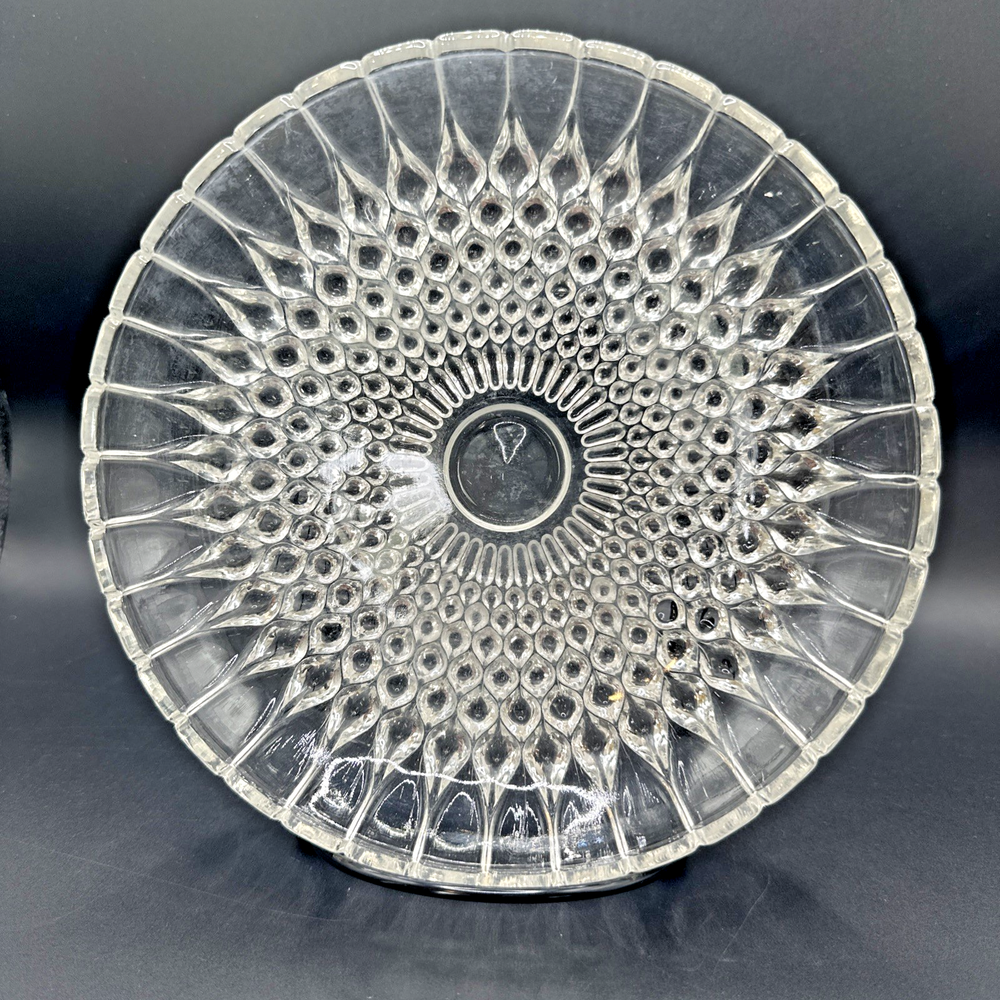 7-Inch Clear Glass Candy Dish by Anchor Hocking for Trinkets or Snacks