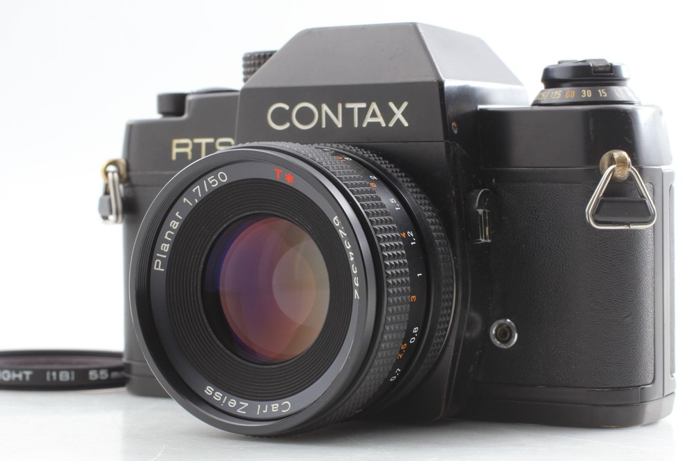[Exc+5] Contax RTS w/ Carl Zeiss Planar 50mm f/1.7 AEJ Lens From JAPAN