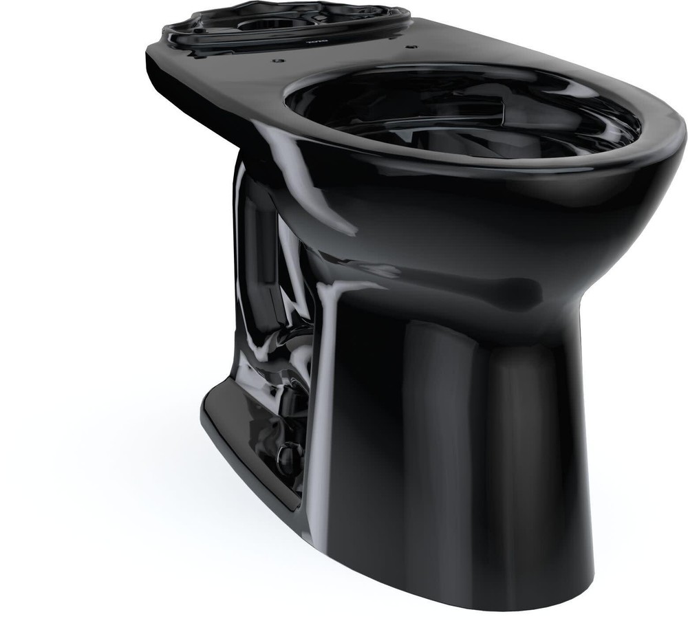 TOTO C776CEF Drake Elongated Universal Height Toilet Bowl Only - - Ebony