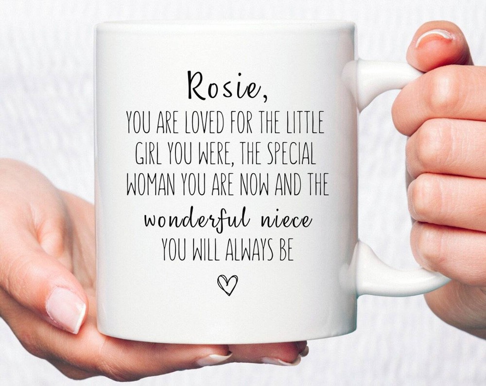 Custom Niece Coffee Mug - Thoughtful Gift From Aunt