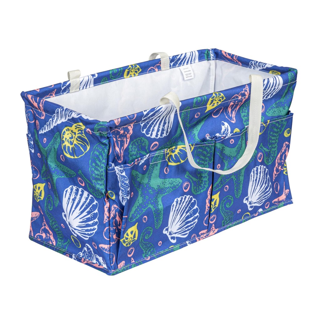 Krush Container Utility Tote with Water-Resistant Vinyl Lining for All-Purpose Use