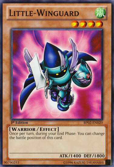 Little-Winguard - BP02-EN020 - Common - 1st Edition x3 - Near Mint