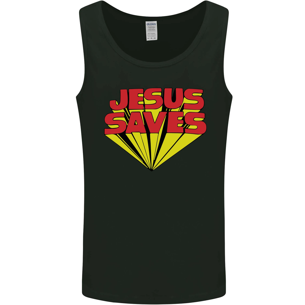 Chaleco cristiano divertido para hombre Jesus Saves