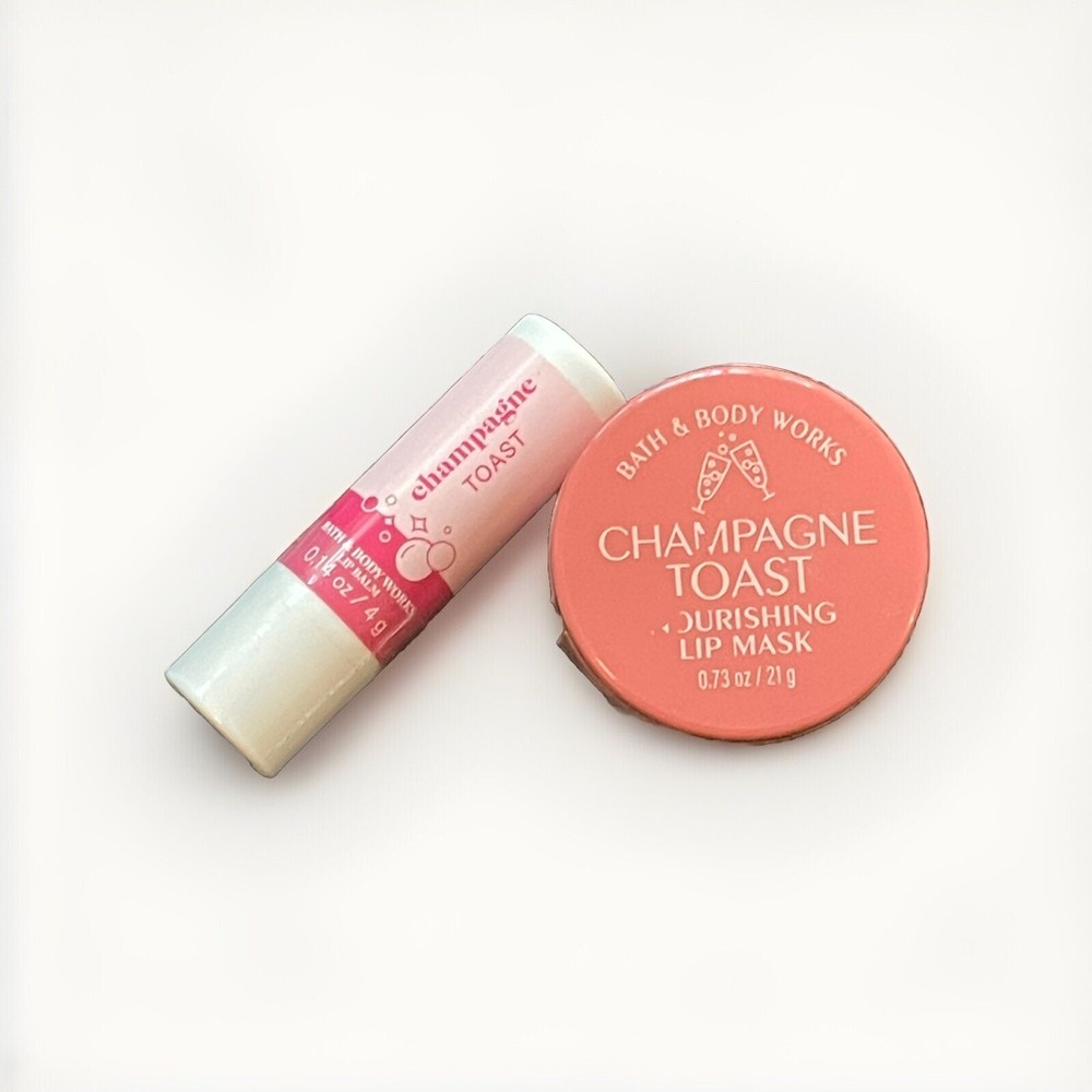 Champagne Toast Lip Mask & Balm Duo by Bath and Body Works 2024