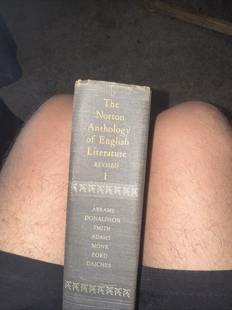 The Norton Anthology of English Literature Revised Volume 1 (1968)