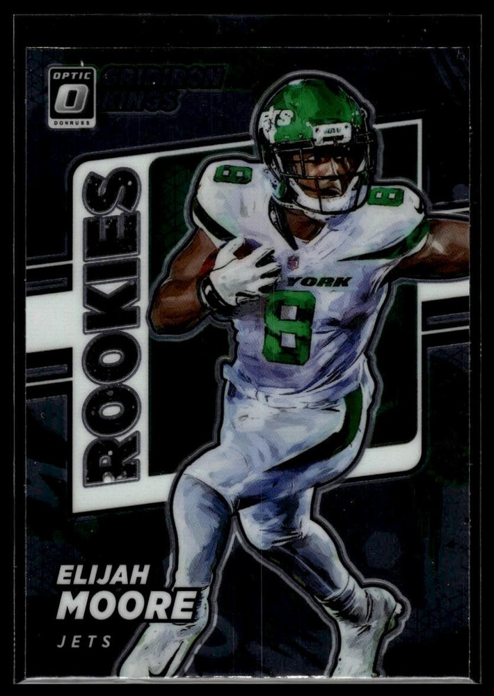 2021 Donruss Optic Elijah Moore Rookie Gridiron Kings #RGK-14 Card