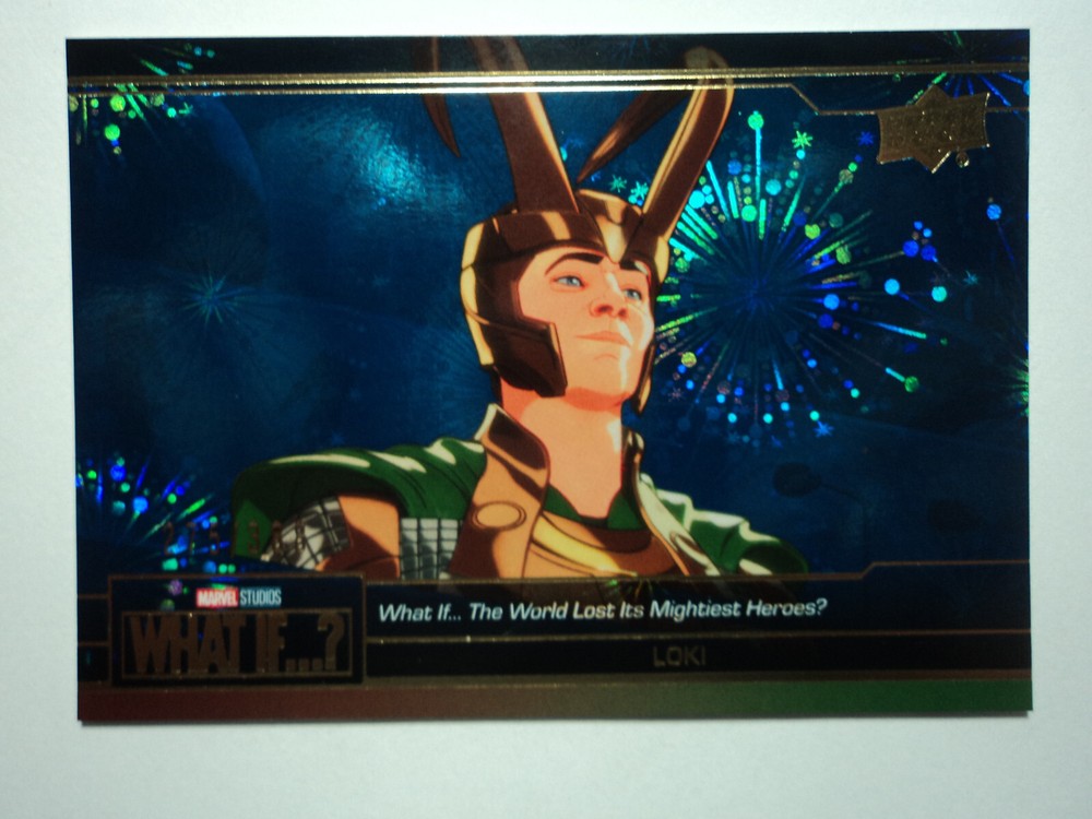 2023 Upper Deck Marvel What If Possibilities Blue Card 17 Loki 275/388