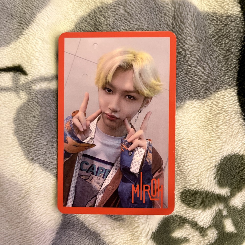 SKZ STRAY KIDS Lee Felix Official Miroh Album Photocard PC