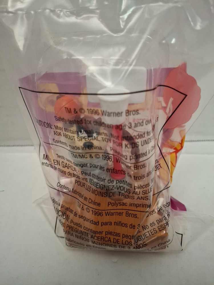 1996 Space Jam Looney Tunes McDonalds Happy Meal Toy (Tasmanian Devil #5)NEW