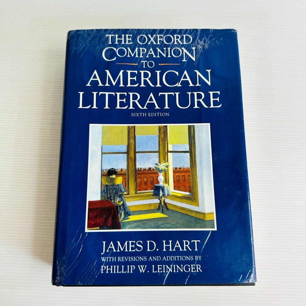 The Oxford Companion to American Literature 6th Edition Hardcover by James D Hart