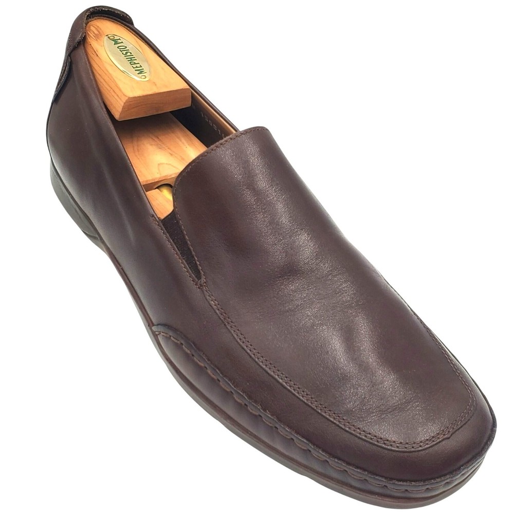 Mephisto Edlef Men's size 11 Brown Full Grain Leather Loafer Casual dress shoes