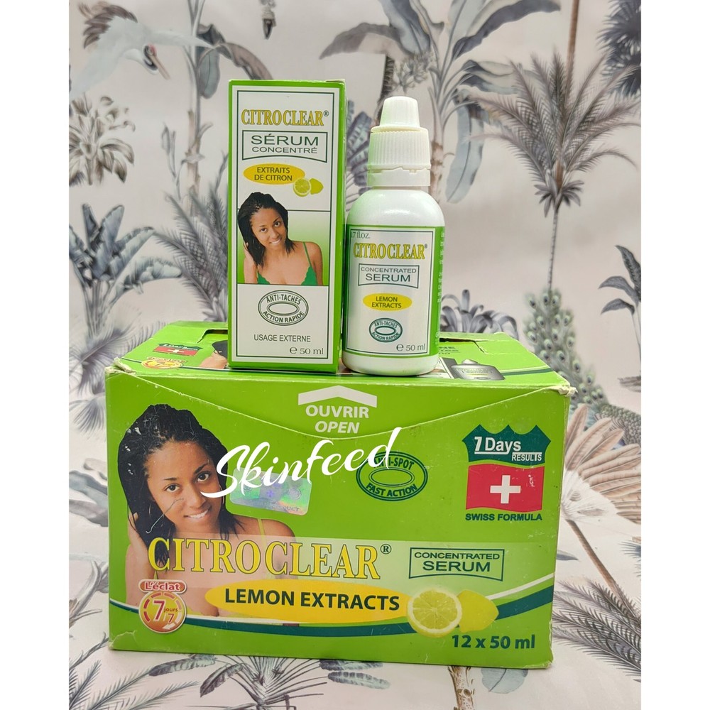 💯  Original CitroClear  serum. Anti spots  Lemon Extracts. X 1 Bottle