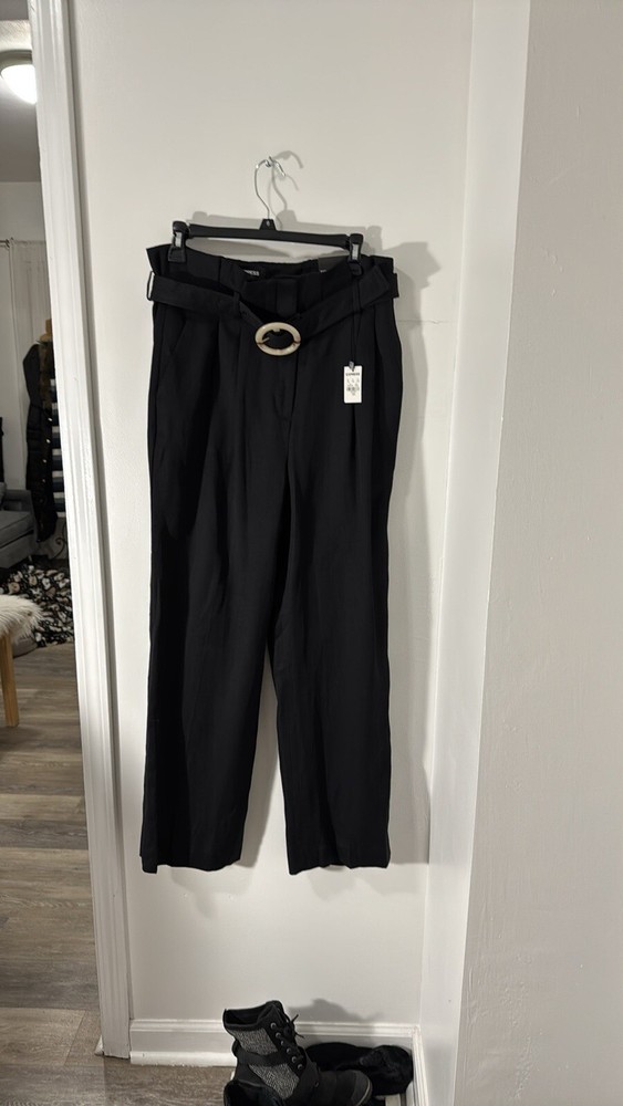 EXPRESS PANTS TROUSER SUPER HIGH RISE SIZE 12R