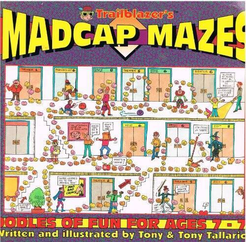 Trailblazers Madcap Mazes - Paperback By Tony Tallarico - ACCEPTABLE