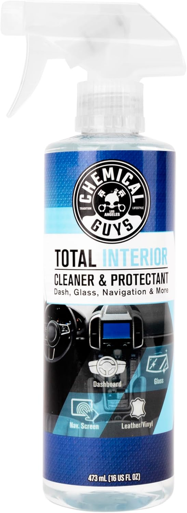Total Interior Cleaner & Protectant for Leather, Vinyl & Plastic Surfaces