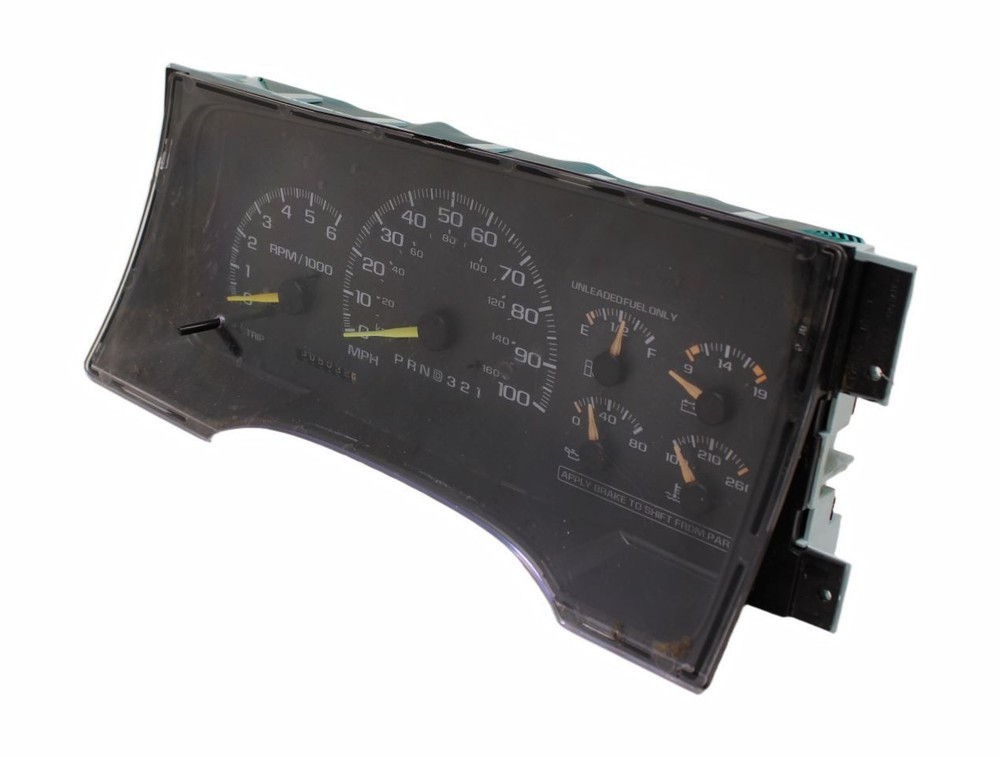 Speedometer MPH US Market Cluster Fits 99 Sierra 1500 Pickup OEM
