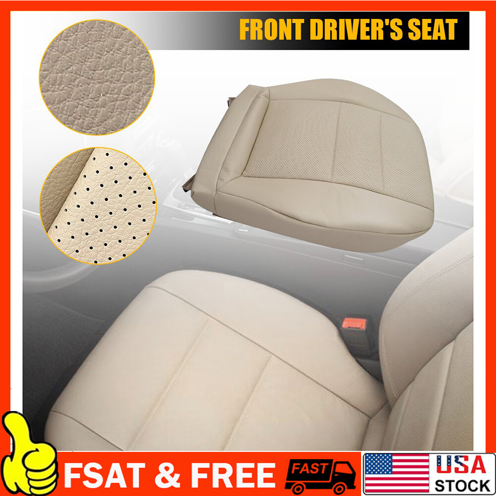 2008 - 2014 fits Mercedes Benz C250 C300 C350 Driver Bottom Seat Cover Ivory