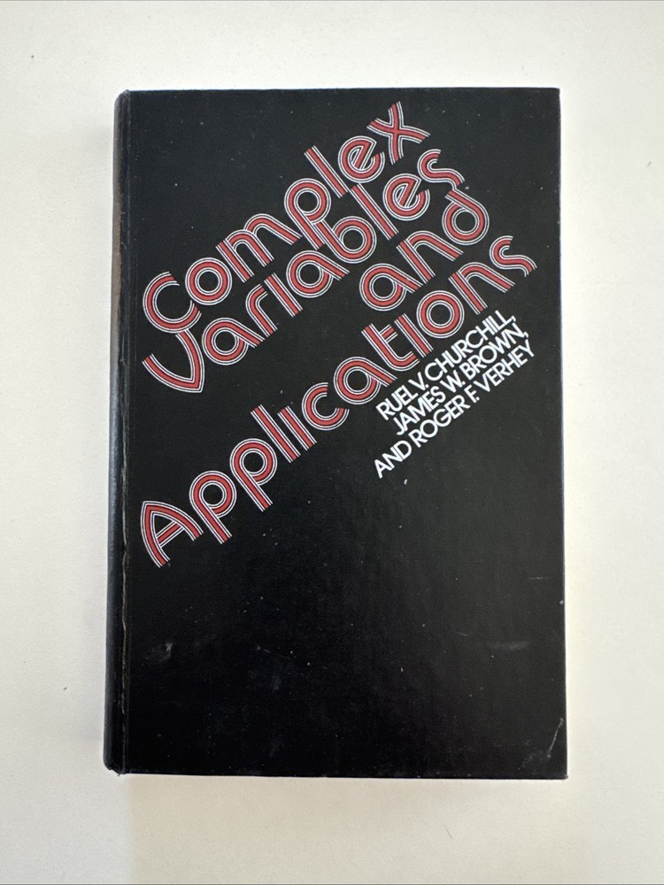 Complex Variables & Applications 3rd by Churchill HC 1976