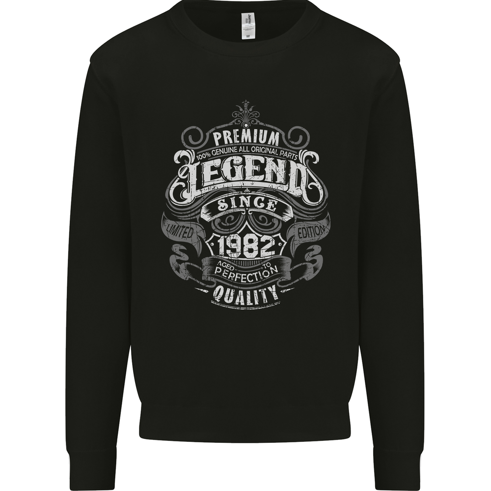 Premium Legend 43rd Birthday 1982 Mens Sweatshirt Jumper