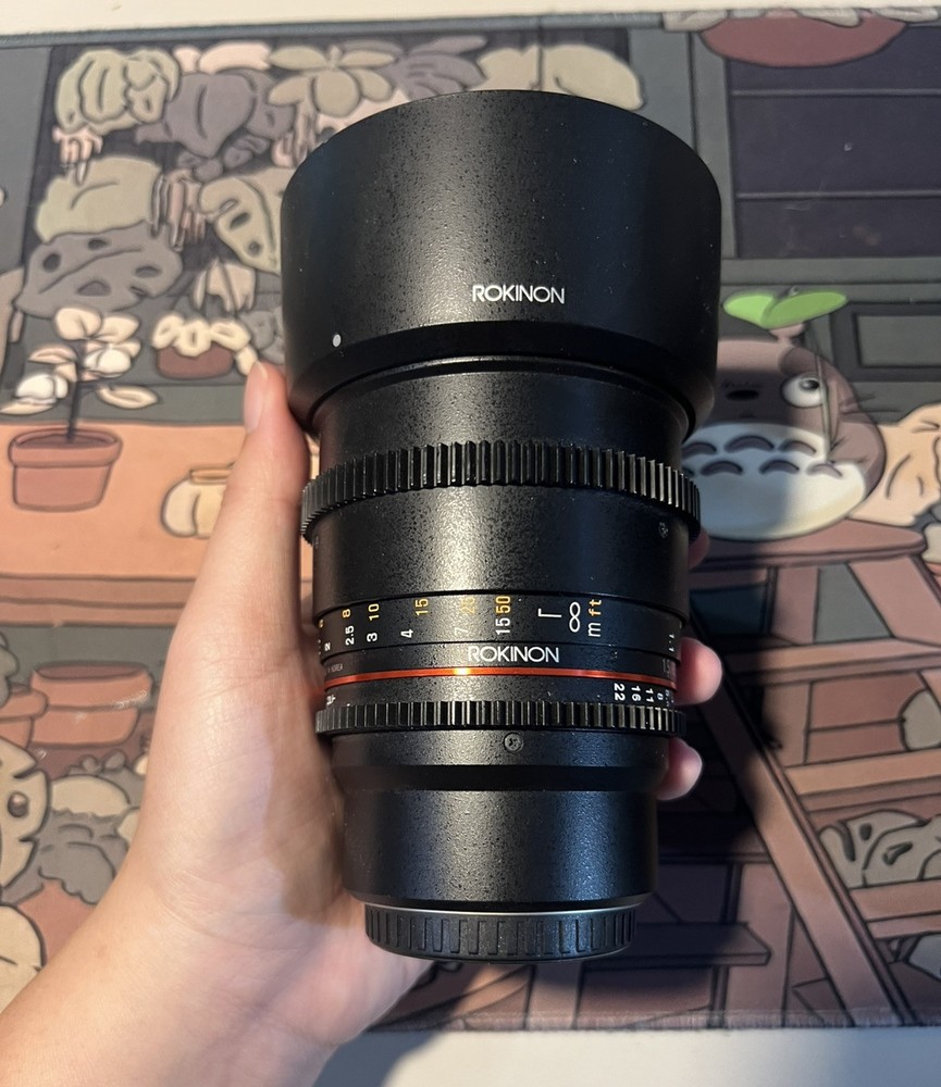 Rokinon 85mm T1.5 Cine Camera Lens