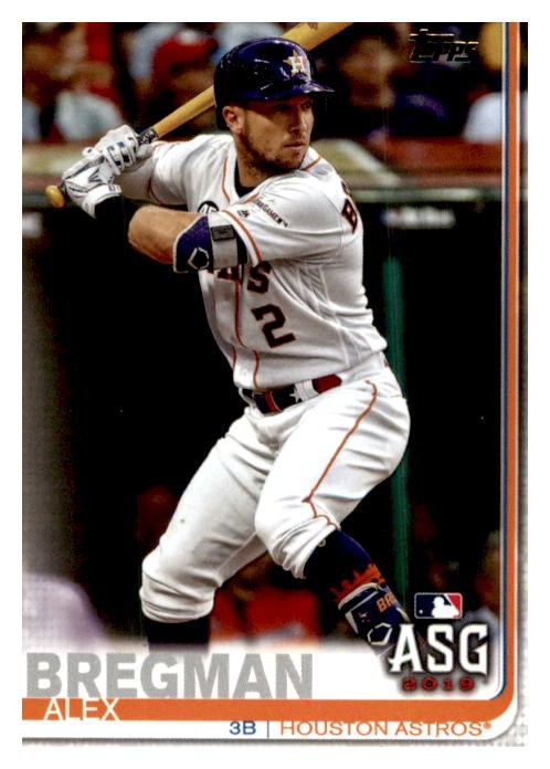 2019 Topps Update US143 Alex Bregman All-Star Card