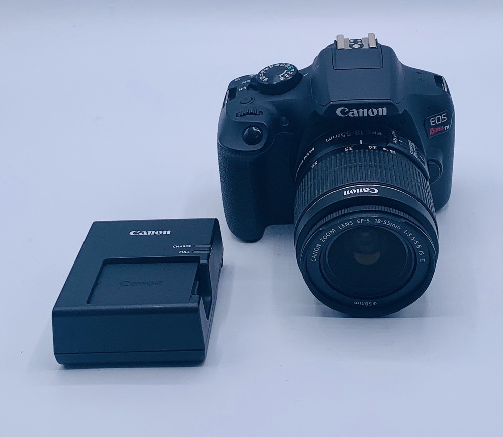 Canon EOS Rebel T6 w/battery and charger *See Details*