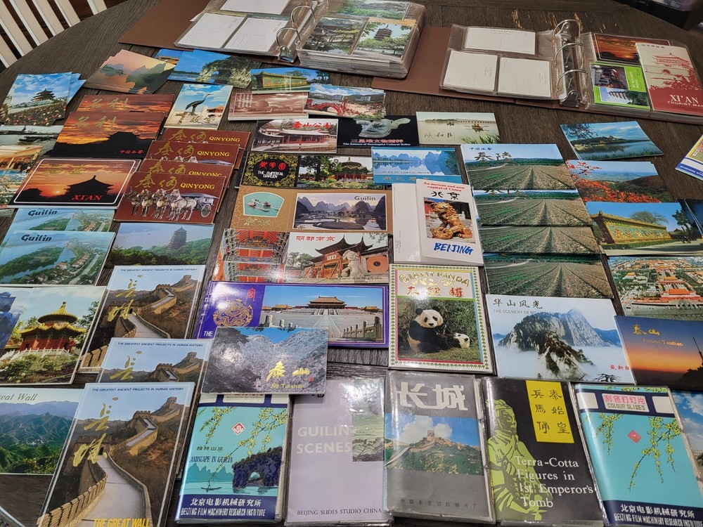 VTG Rare Postcards Lot of 1000+ Unused Souvenir Travel Asia Japan China 90s