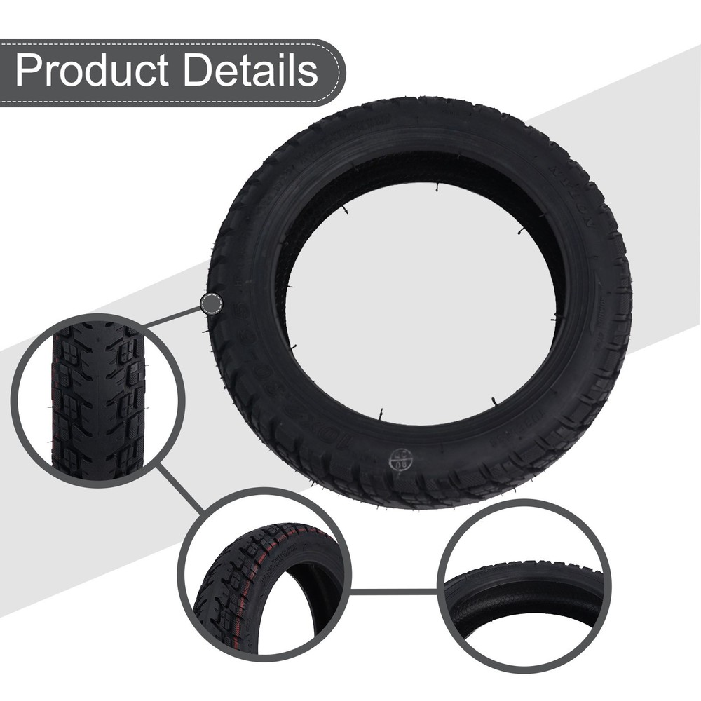 10-Inch Tubeless Tire for NIU KQI2 Scooter – Durable High Performance