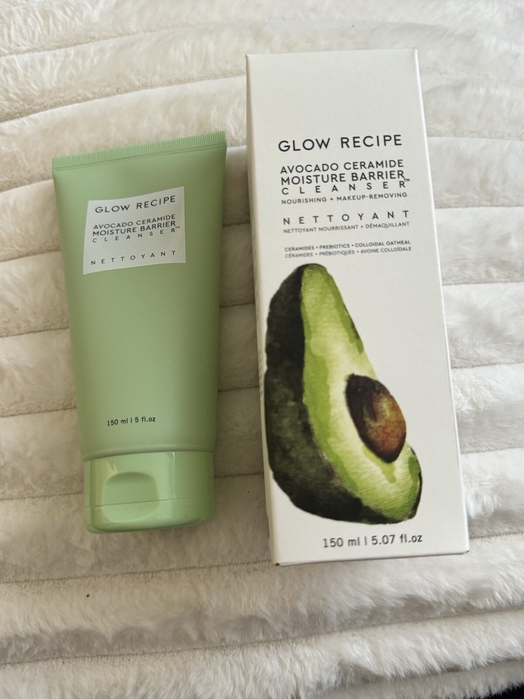 GLOW RECIPE Avocado Ceramide Cleanser 5.07oz for Hydrated Skin Barrier New
